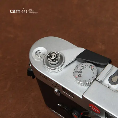 

10mm Cam-in Soft release shutter button For Fujifilm X-E3 XE3 X100F X100T X100S X100 X30 X20 X10 CAM9111 skull