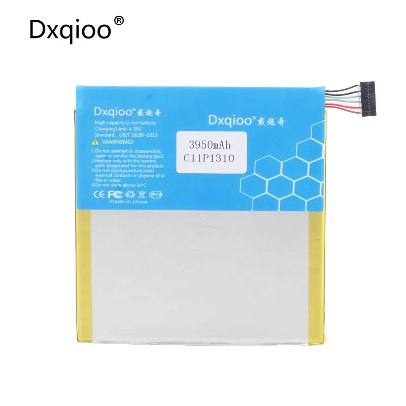 Аккумулятор Dxqioo AAA + 3950mah подходит для asus FonePad 7 ME372 ME372CG C11P1310|Аккумуляторы мобильных