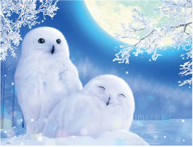 

2018 new arrived Diamond Painting Owl Cross Stitch 5D "Animal" Diamond Mosaic Handmade Full round Embroidery DIY Home Decor gift