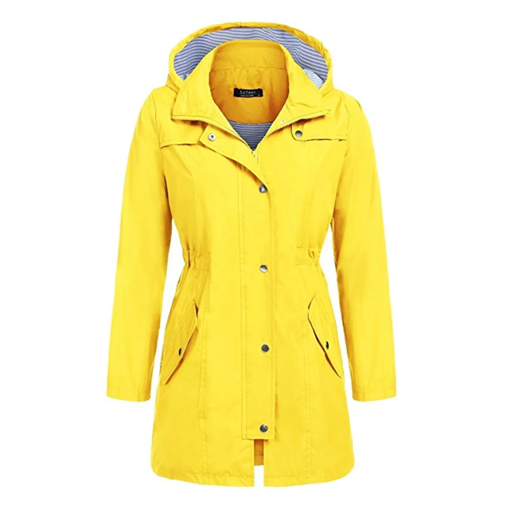 Женская мода для путешествий на открытом воздухе, Женская непромокаемая одежда, женское водонепроницаемое пончо для прогулок, ветровка, дождевик, куртка для кемпинга