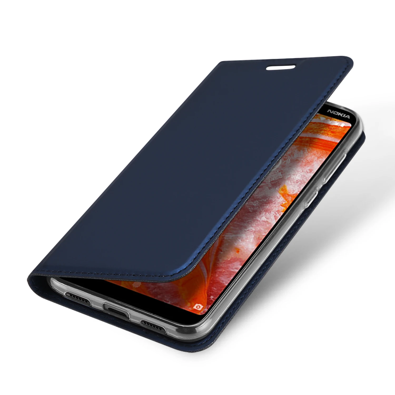 Флип чехол для Nokia 3 1 плюс 6 дюймов из искусственной кожи Мягкий телефона защитный