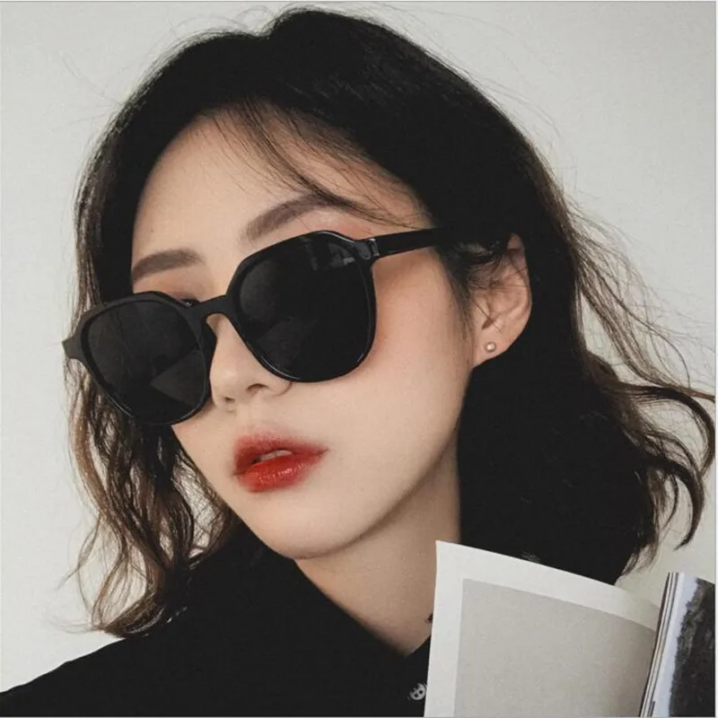 Fashion Brand Design 2019 Women Sunglasses Large Frame Sunglasses Trend Mirror Retro Square Sunglasses UV400 Oculos De Sol