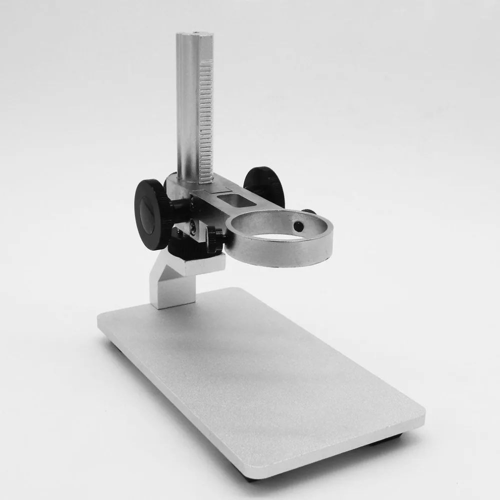 Алюминиевый сплав микроскоп Стенд Портативный вверх и вниз Регулируемый ручной фокус цифровой USB электронный держатель микроскопа