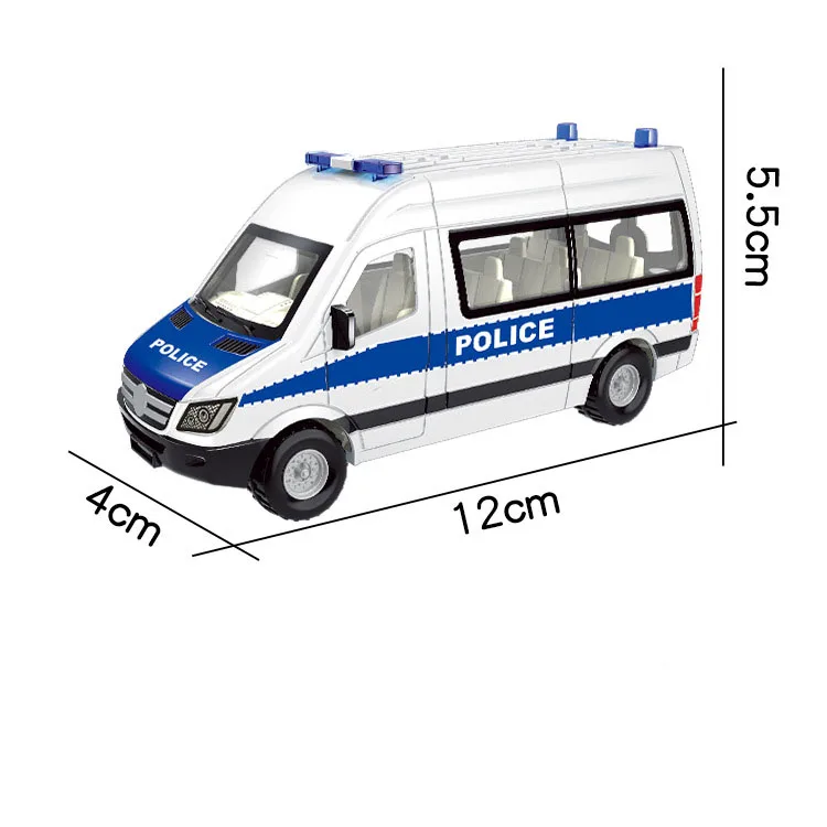 1: 64 сплав игрушка модель автомобиля Аварийная скорая помощь спасательная модель автомобиля развивающие Diecasts& игрушечные транспортные средства игрушки для детей