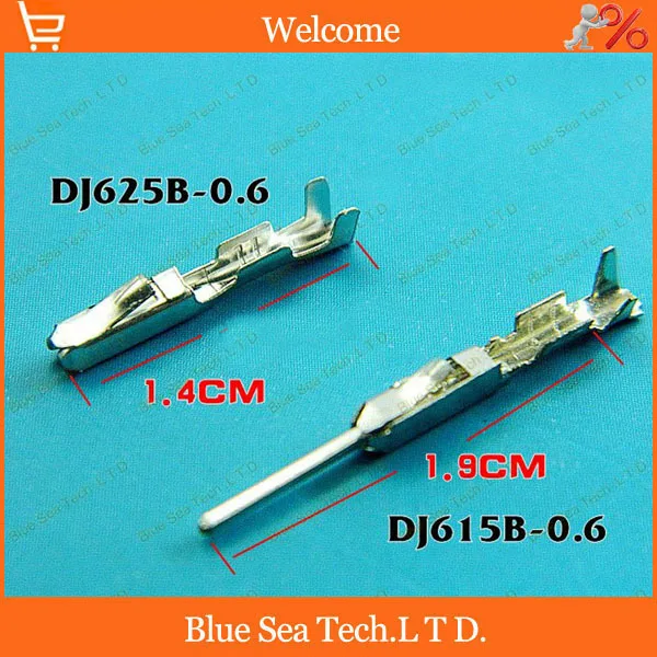 Male&Female Crimp terminal Connectors,0.6mm series car terminals,car