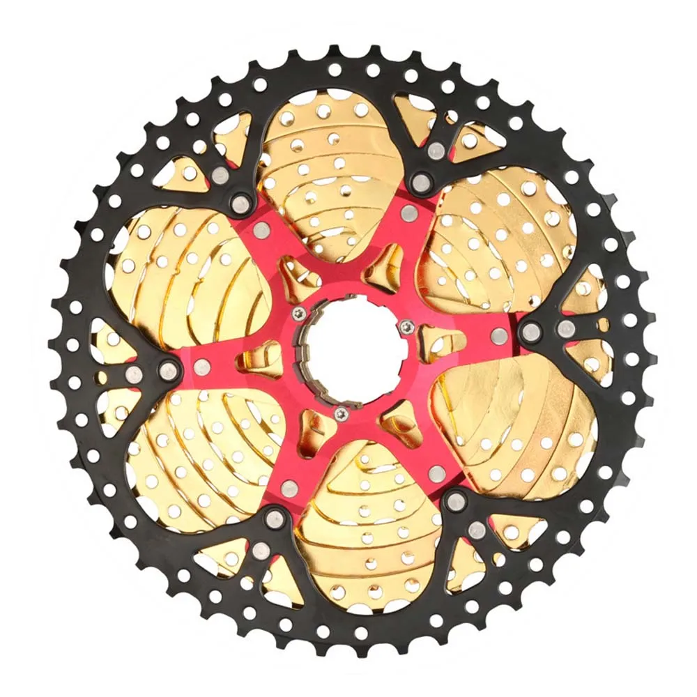 Кассета Звездочка 10 скоростей 46T 10V 11-46T MTB велосипед свободного хода широкий Rotio широкозубчатый с переменной скоростью маховик VIARON