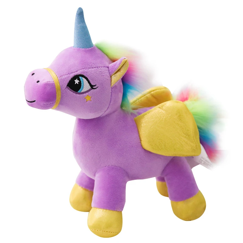 unicorn sit on toy