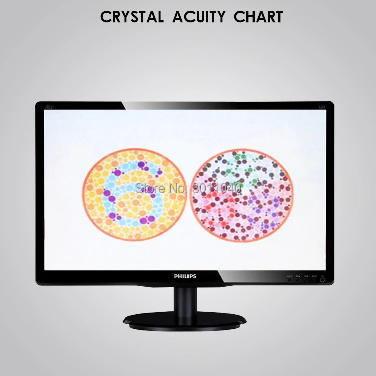  21.5TFT LED Liquid Crystal Visual Acuity Chart Projector Computer Eye Chart Optical Instruments opt