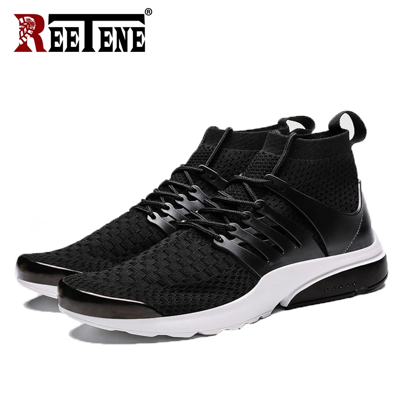 

REETENE Man Sneaker For Men Brand High Top Shoes High Quality Footwear For Man Fashion Men Casual Shoes Trend Zapatos Hombre
