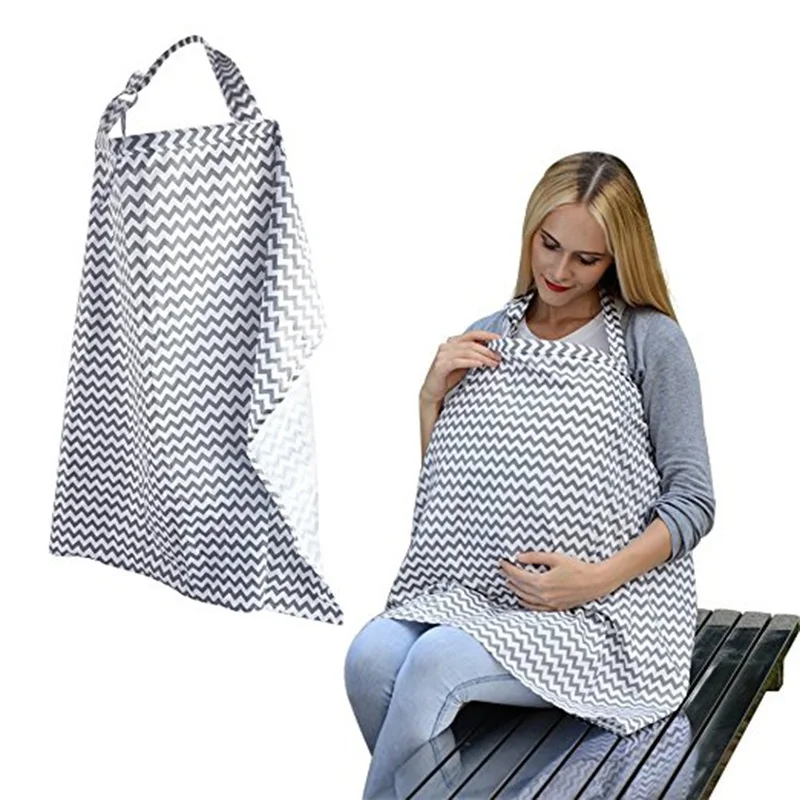 2018 Nursing Breastfeeding Privacy Cover Multifunctional Cotton Mother