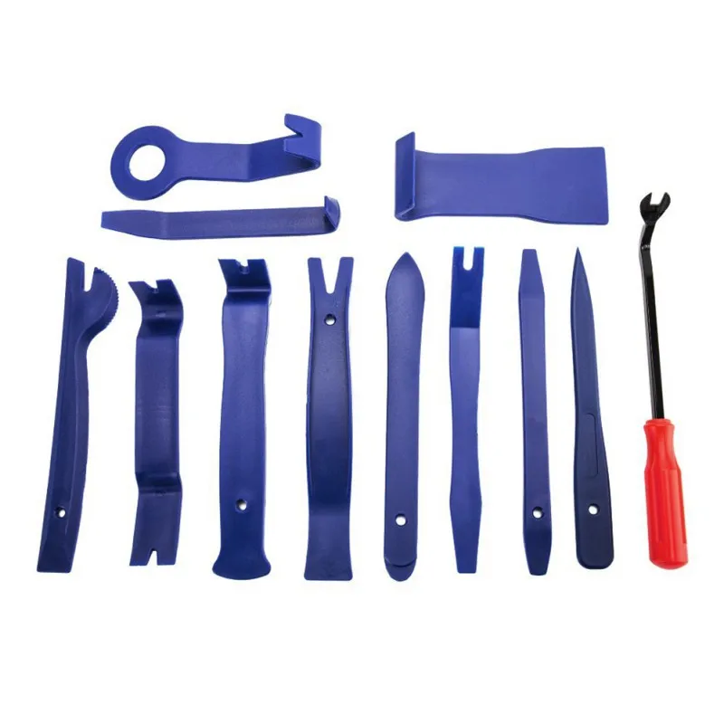 

12pcs Car Stereo Installation Kits Car Radio Removal Tool Car Radio Panel Door Clip Panel Trim Removal Auto Accessories
