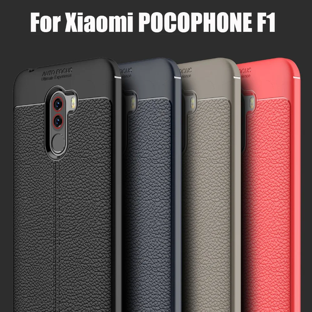 Телефон чехлы для Xiaomi POCOPHONE F1 2018 лучших анти-шок Мягкий ТПУ силиконовый защитный
