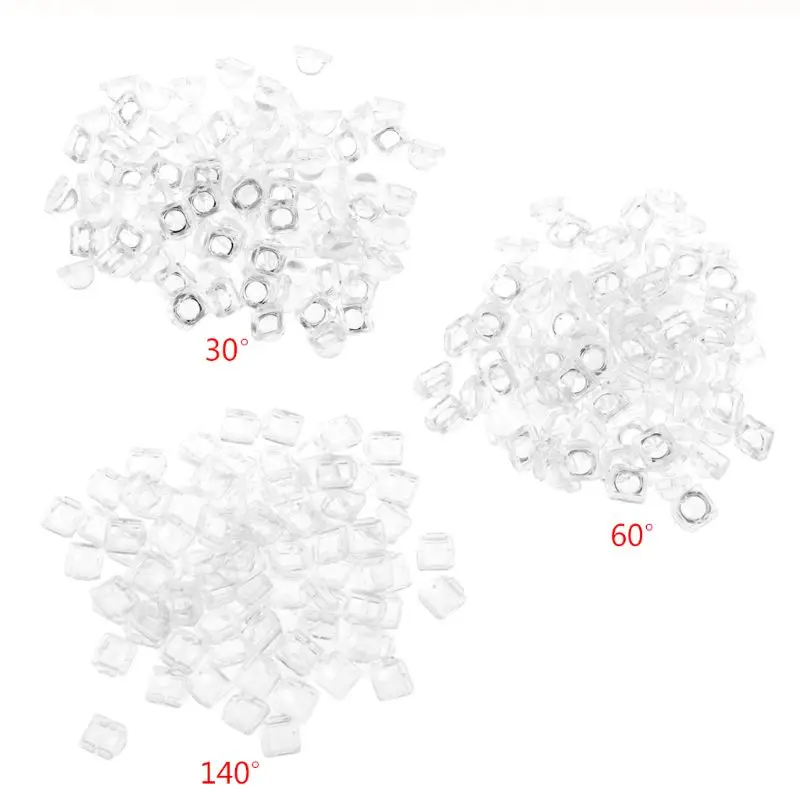100PCS Lens for 5050 LED WS2812 APA102 WS2811 SK6812 30 60 140 Degree Angle | Инструменты