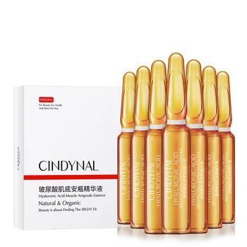 

7pcs/set Hyaluronic Acid Gold Moisturizing Serum Shrink Pores Remover Freckle Speckle Whitening Anti-Aging Facial Essence