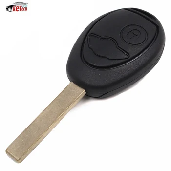 

KEYECU New Replacement 2 Button Remote Car Key Fob 433MHZ ID73 Chip for BMW Mini Cooper 2002-2005 With Code