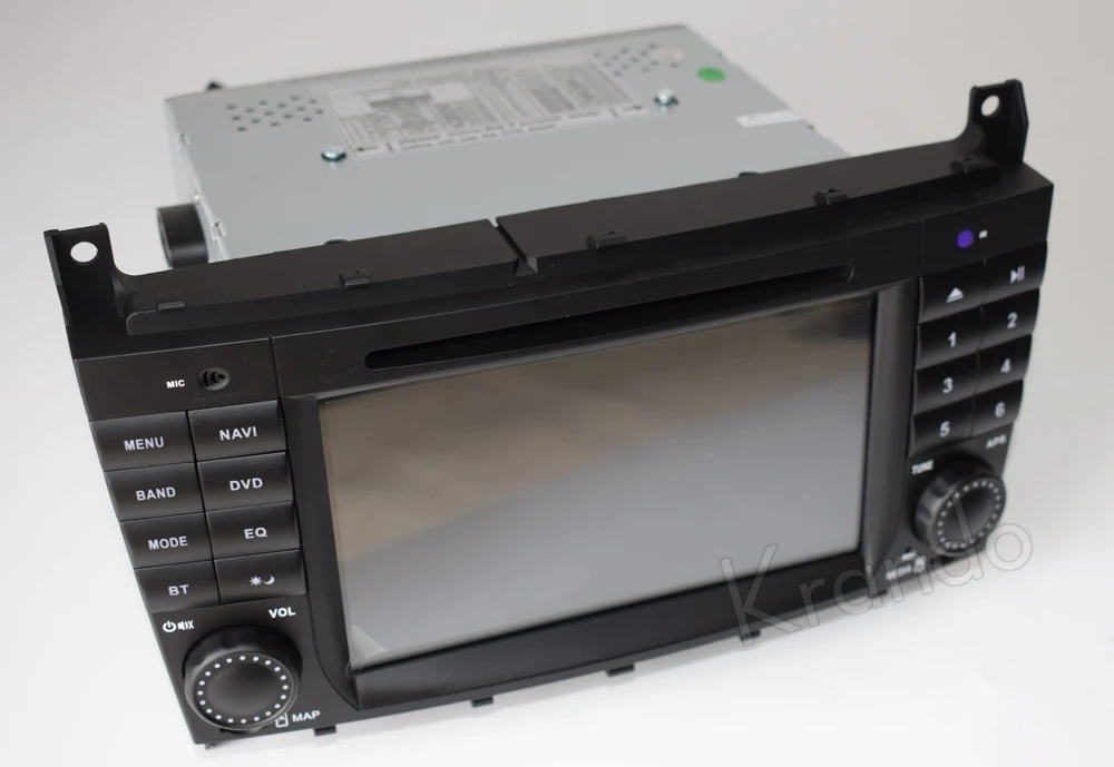 krando benz w203 2004 2005 2006 2007 android car radio gps dvd player navigation multimedia system (4)