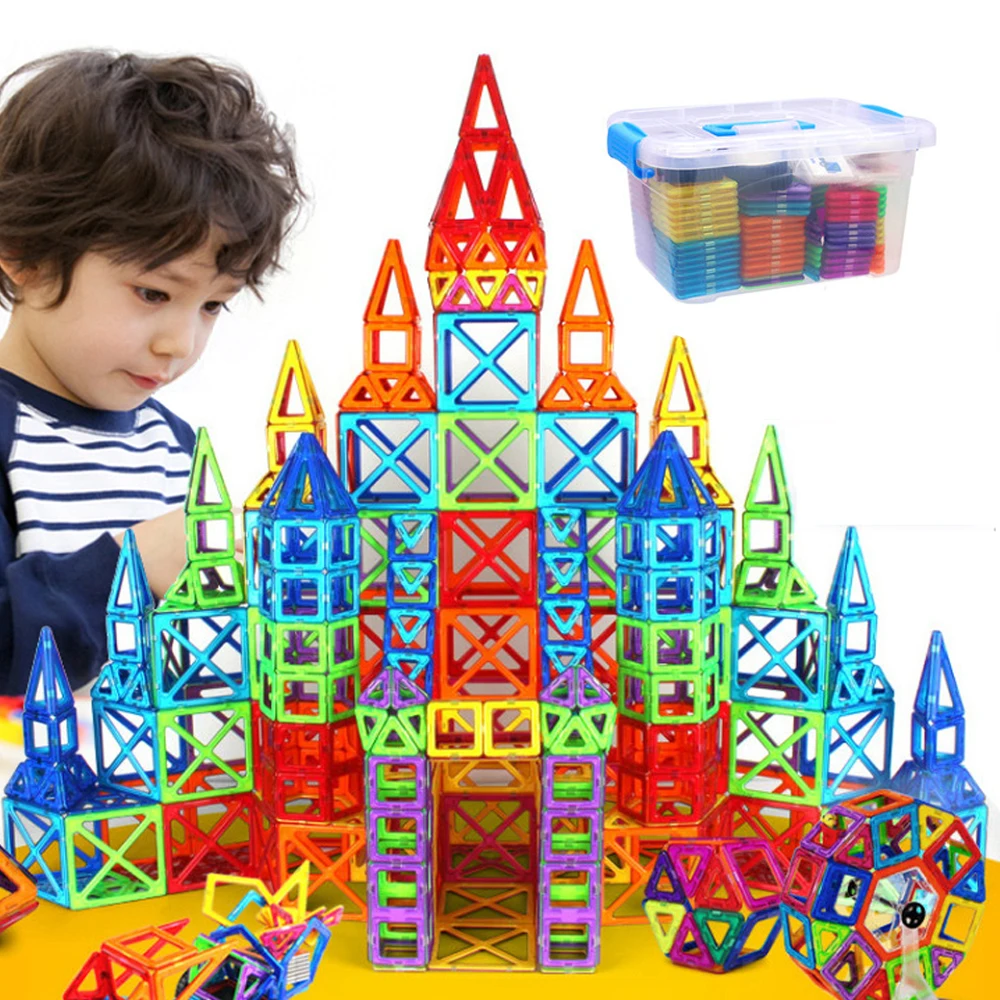 Mini Building Blocks Kids DIY Construction Toys Creativity Magnetic Designer Educational For | Игрушки и хобби