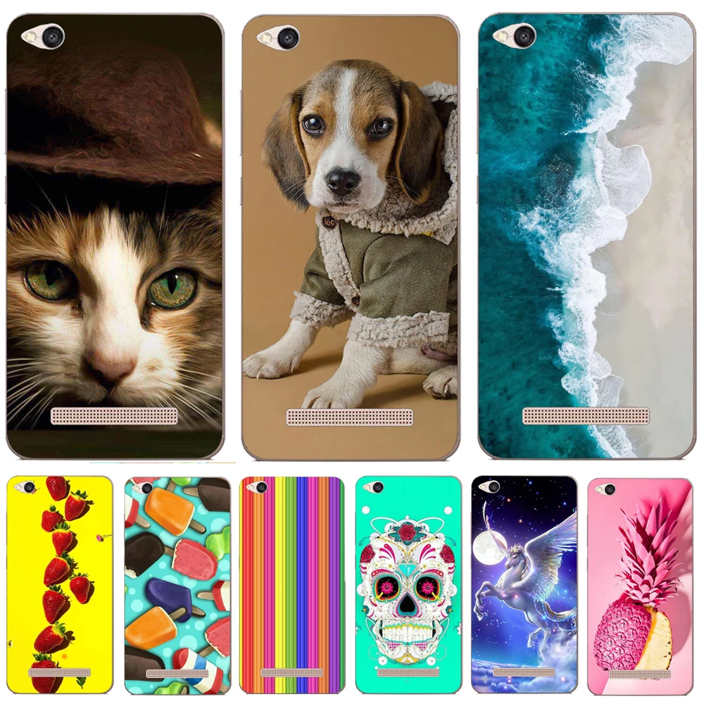 

Case Xiaomi Redmi 4A Silicone Case Covers Xiaomi Redmi 4A Phone Case Soft TPU Cat Fundas Xiaomi Redmi 4A Cover Capa Coque bumper