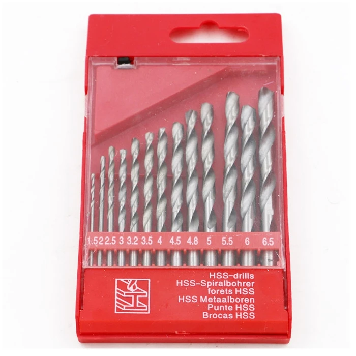 Набор сверл из быстрорежущей стали с титановым покрытием 1 5 6 мм 13 шт.|woodworking tools|hss