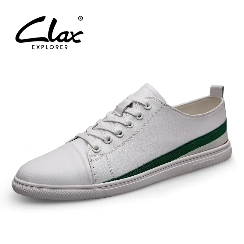 

CLAX Man Leather Shoes Fashion 2019 Summer Autumn Designer Men's Casual Shoe Male Walking Footwear Soft