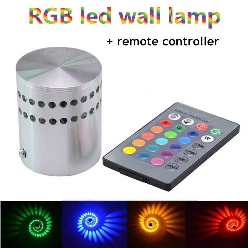 Современный настенный RGB светильник 3 Вт 110 В/220 В|decoration led wall lamp|led lampwall lamp |