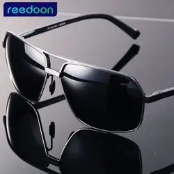 REEDOON Алюминий магния Брендовая Дизайнерская обувь поляризованных солнцезащитных очков Для мужчин очки вождения очки Лето 2017 очки Accessories2300-1