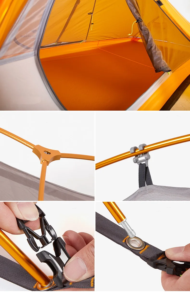 Barracas à Prova Barraca de Acampamento Naturehike Ciclismo Único Dwaterproof Água 1 2 Pessoa Mochila Trekking Montanha Pu4000 Ultraleve 15 água 1 2 pessoa mochila trekking montanha