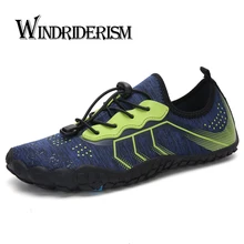 Новинка года; модные парные модели; пляжная обувь с эластичными лентами; дышащая быстросохнущая Мужская водонепроницаемая обувь; Zapatos De Плайя Пареха