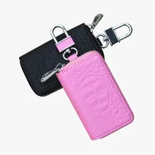 Женский Мужской кожаный кошелек, кошельки для ключей от машины, чехол, модные женские держатели для ключницы