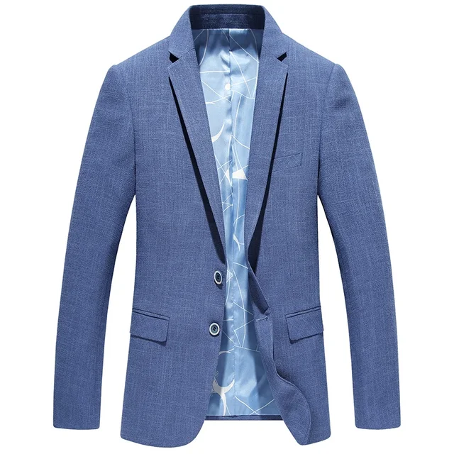 Aliexpress.com : Buy Casual Suits for Men Sky Blue Slim Fit Classic ...