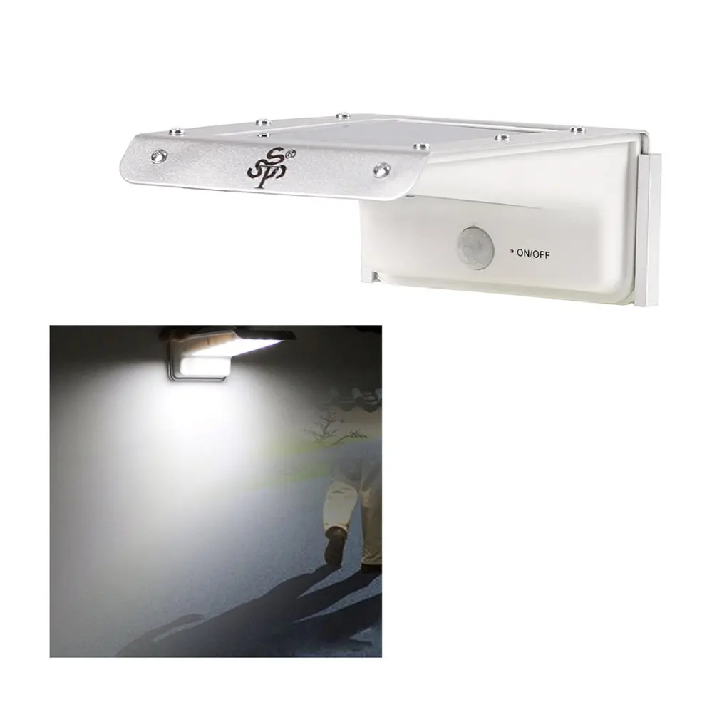 

2pcs Waterproof LED Solar Power Outdoor Security Light Lamp PIR Motion Sensor