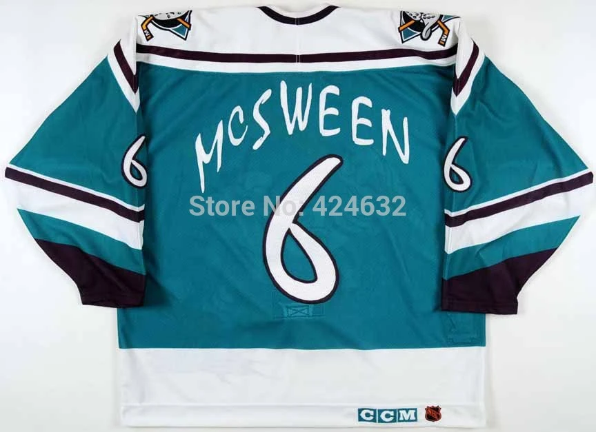 mighty ducks jersey custom name