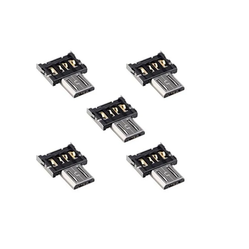 5 шт. ультра мини DM Micro USB 5pin OTG адаптер Разъем для сотового телефона планшета и
