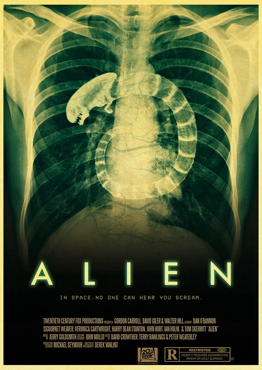 Alien Sigourney Weaver винтажный бумажный плакат настенная живопись украшение дома 42X30 см 30X21 см - Цвет: E091