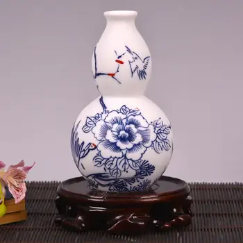 

Ceramic vase ornaments Home Furnishing eggshell glaze porcelain vase no simple trumpet Jingdezhen ceramic package mail