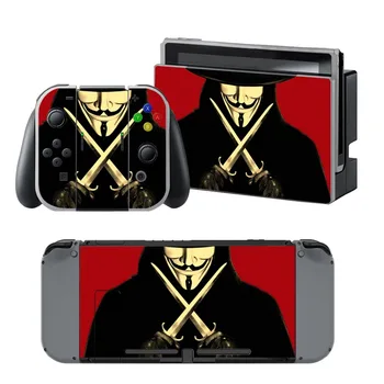 

NS NX Accessories, Vinyl Skin Sticker for Nintendo Switch Console Protector Cover Decal Vinyl Skin for Skins Stickers 0146