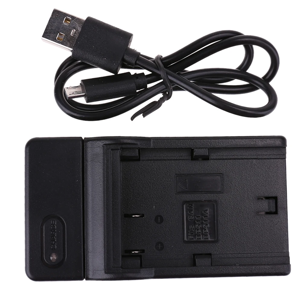 Universal Camera USB Battery Charger Power Supply Charging Base Light