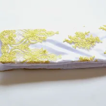 Высокое качество крестильное платьице для малышей одеяло нежный постельные принадлежности одеяло детская кроватка для новорожденных с золотистой вышивкой кружевное платье принцессы Стёганое одеяло