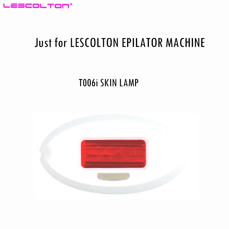 Lescolton T009i сменная лампа для удаления волос, лазерный эпилятор и устройство для омоложения кожи - Цвет: For T006i skin