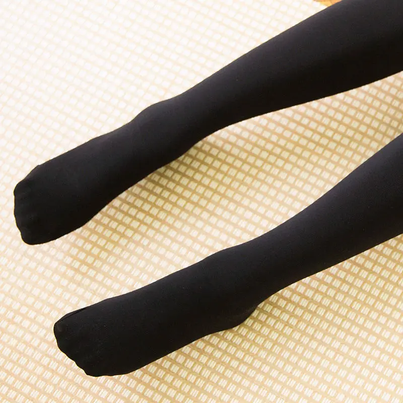 2 black color 220g Плюс бархатные толстые теплые женские леггинсы тонкий цвет кожи теплые облегающие Женские леггинсы осенние длинные брюки дамы леггинсы Femme C5550 - Цвет: 2 black color 220g