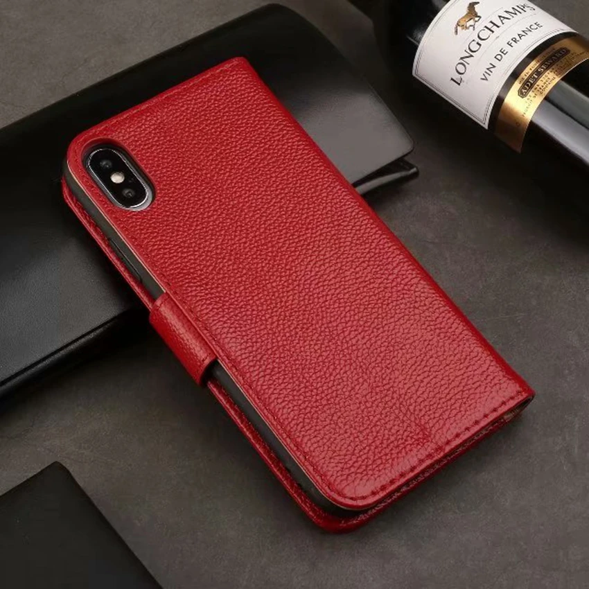 genuine leather flip case (6)