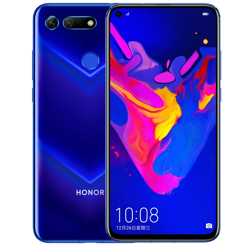 Honor V20 смартфон NFC Быстрая зарядка мобильный телефон жидкостное охлаждение Kirin 980