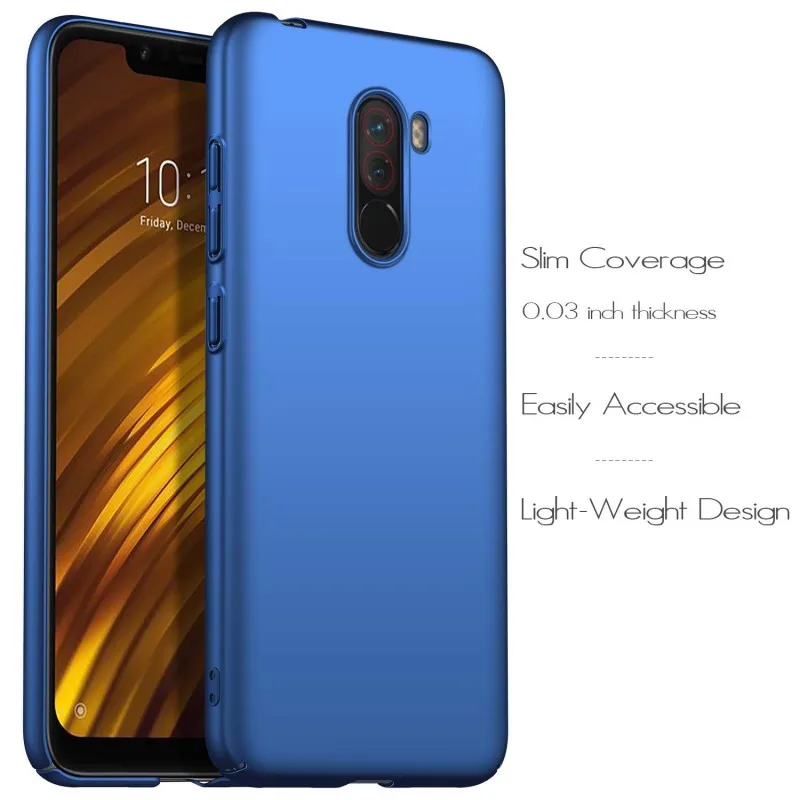 Case For Xiaomi Pocophone F1 Cover Slim Shockproof 360 Full Body Hard Plastic Case for Pocophone POCO F1 Cover Fundas Shell (11)