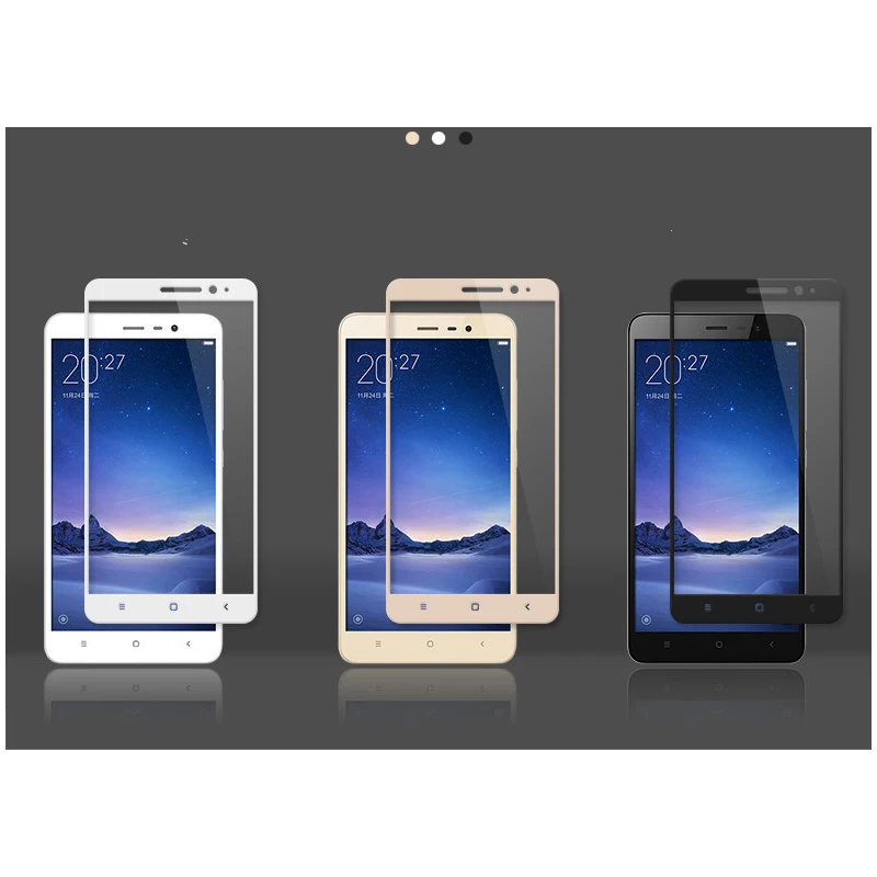 Защитная пленка на весь экран закаленное стекло для Redmi Note 2 3 Pro Xiaomi 5 защита экрана
