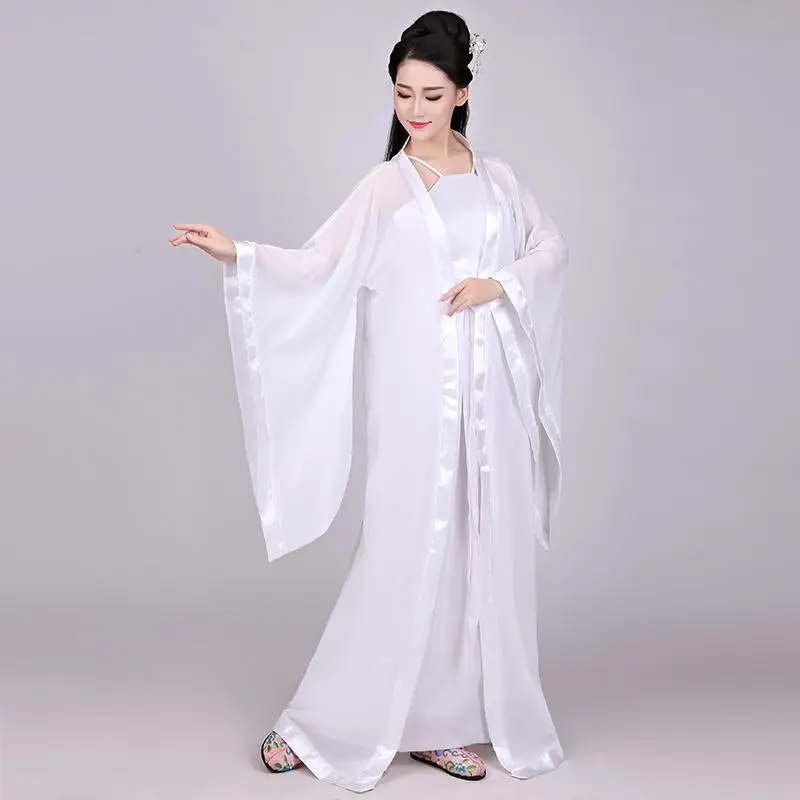 Винтажная одежда для сцены для женщин и мужчин, китайский древний костюм, маскарадная одежда из белой змеи, размер s, m, l, xl - Цвет: Style 1
