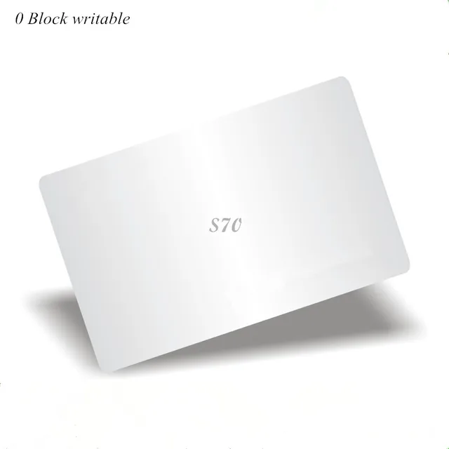 $ 13.56Mhz M4k S70 UID changeable Card 0 block writable Chinese Magic Card 