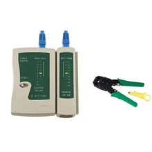 YOC Горячая Сеть LAN Кабельный тестер RJ45 RJ11 RJ12 Cat5+ Щипцы