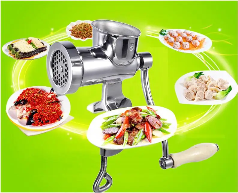 Большая скидка большая бытовая ручная колбасная мясорубка|Ручные мясорубки| |
