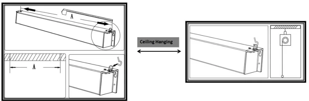 1140 ceiling hanging