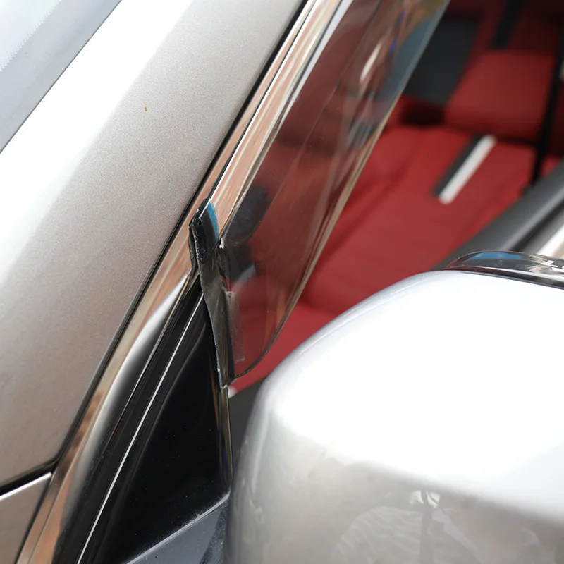 Оконный козырек вентиляционные шторы Защита от солнца и дождя навесы авто аксессуары для vel F7